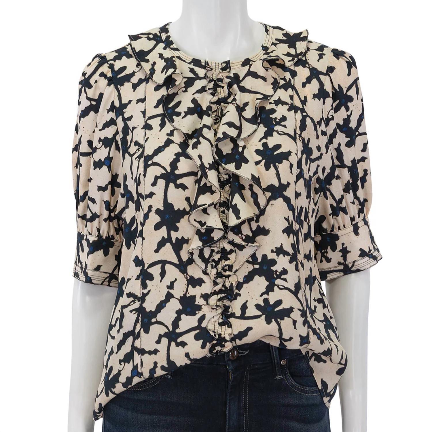 New Ulla Johnson Women's Amisa Top In Moonstone